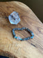 Labradorite Turquoise Quartz Bracelet