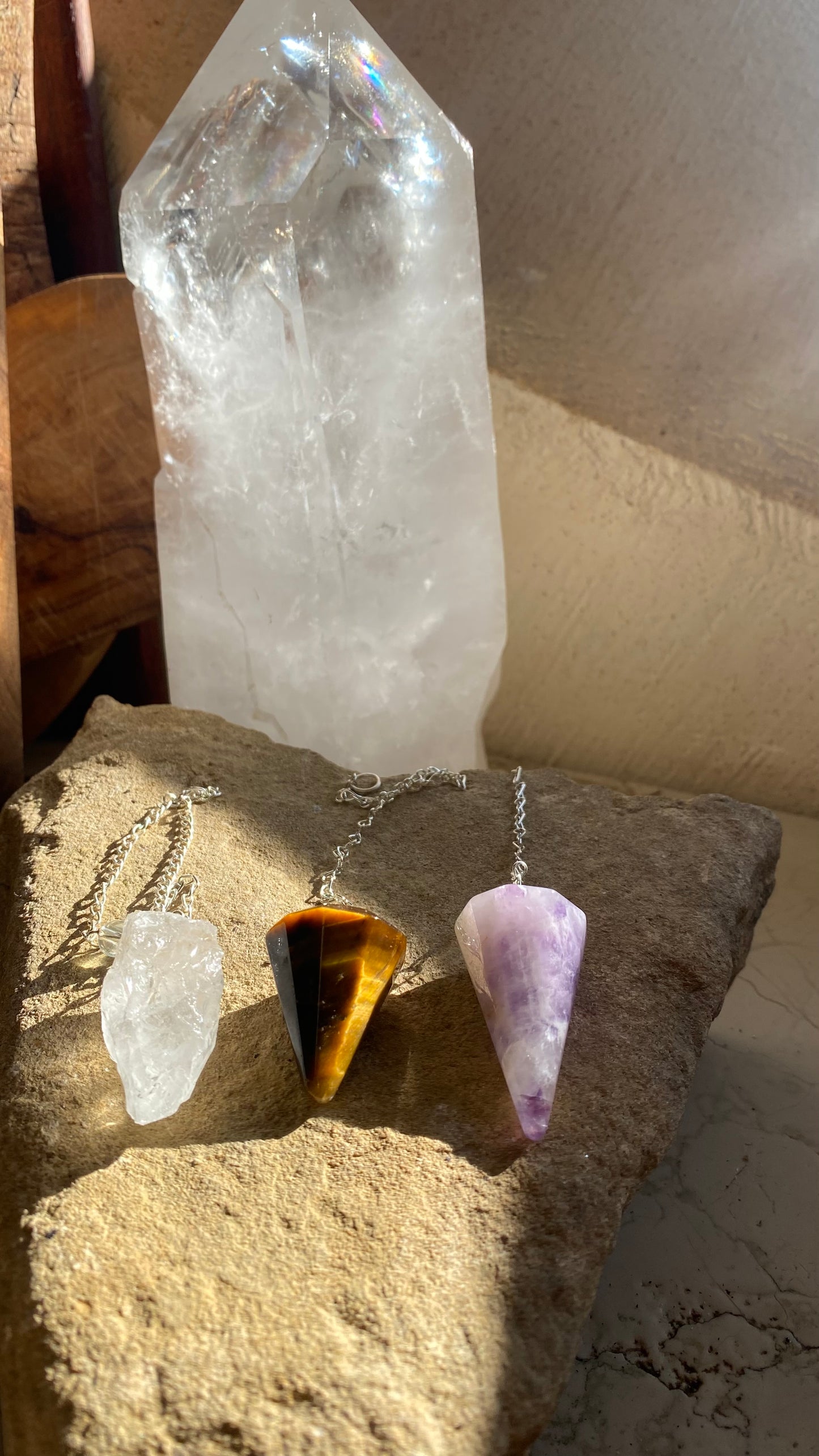 Quartz Crystal Pendelium