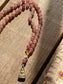 Ruby & Strawberry Quartz Mala Necklace