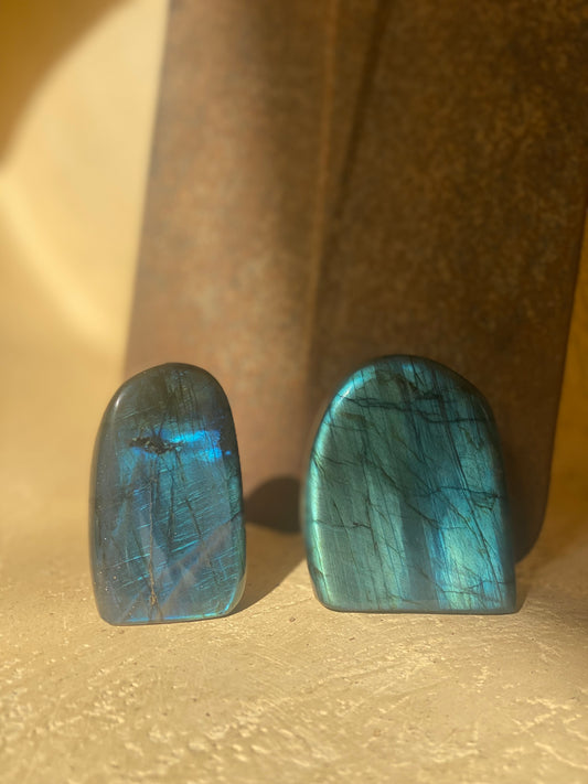 Labradorite Gaurdian Stone|Natural Gemstones | Crystal Home Decor