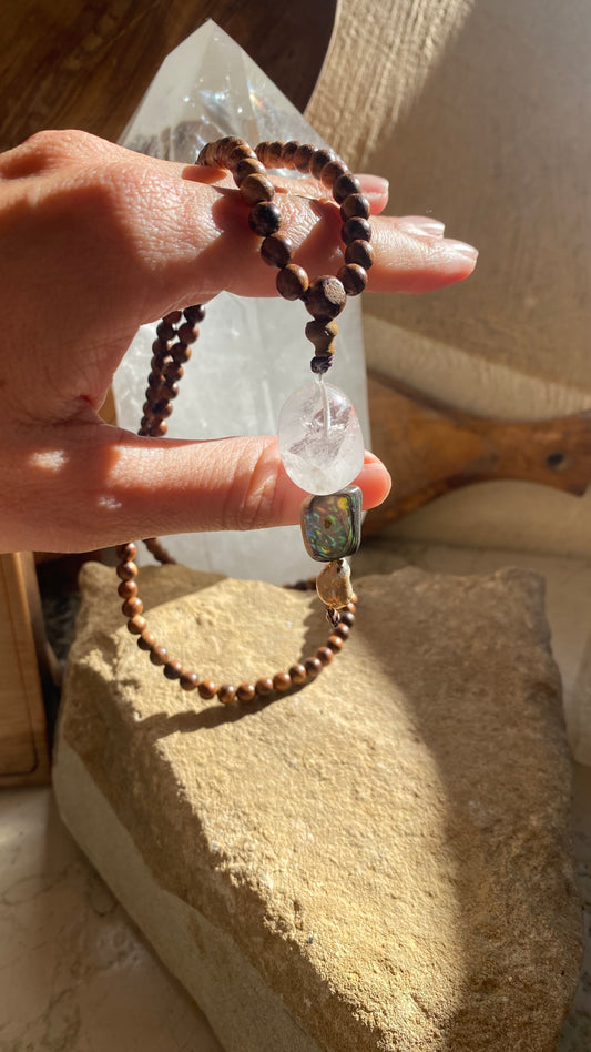 Wood Stone and Sea Mala
