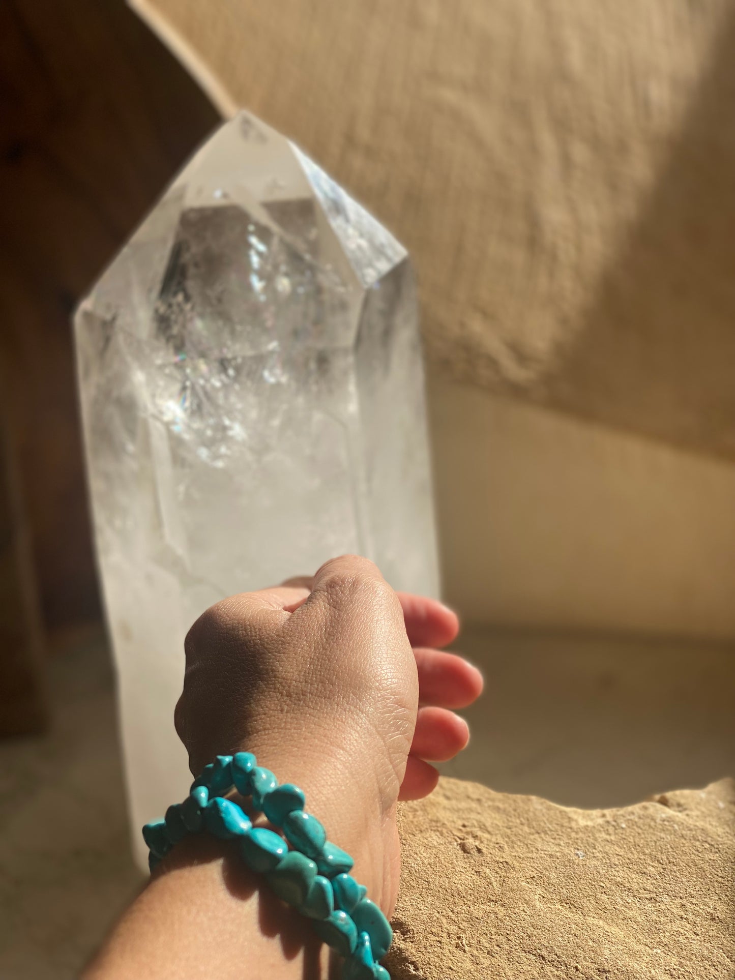 Turquoise Bracelet Small Rock