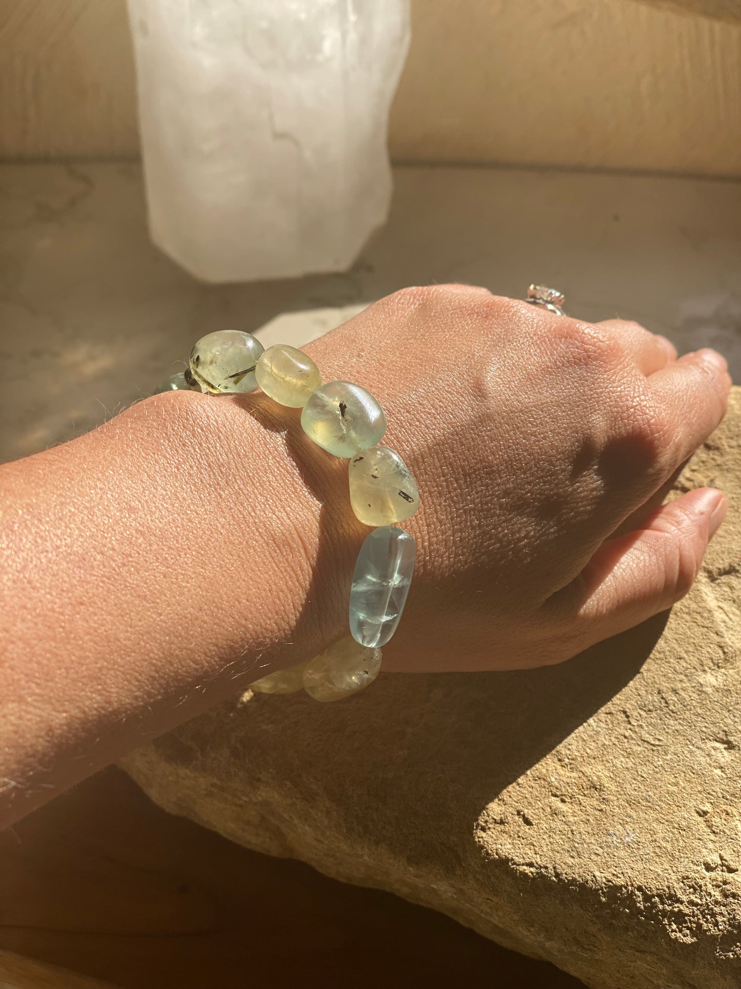 Prehnite Bracelet