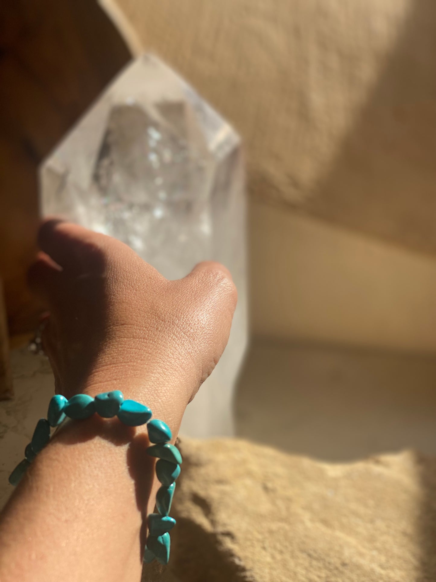 Turquoise Bracelet Small Rock