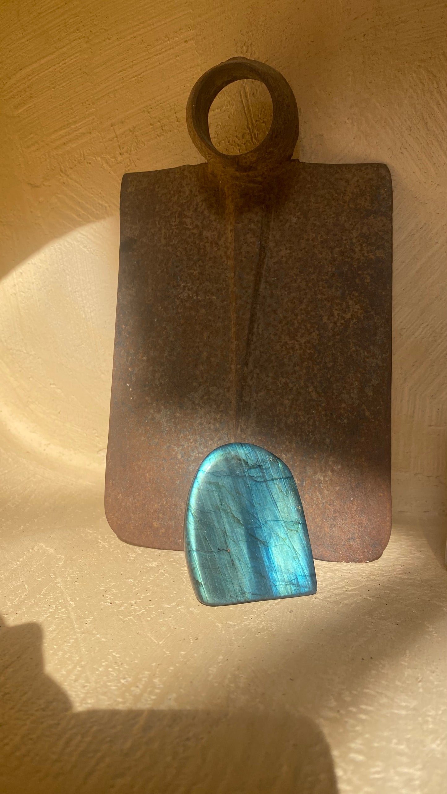 Labradorite Gaurdian Stone|Natural Gemstones | Crystal Home Decor