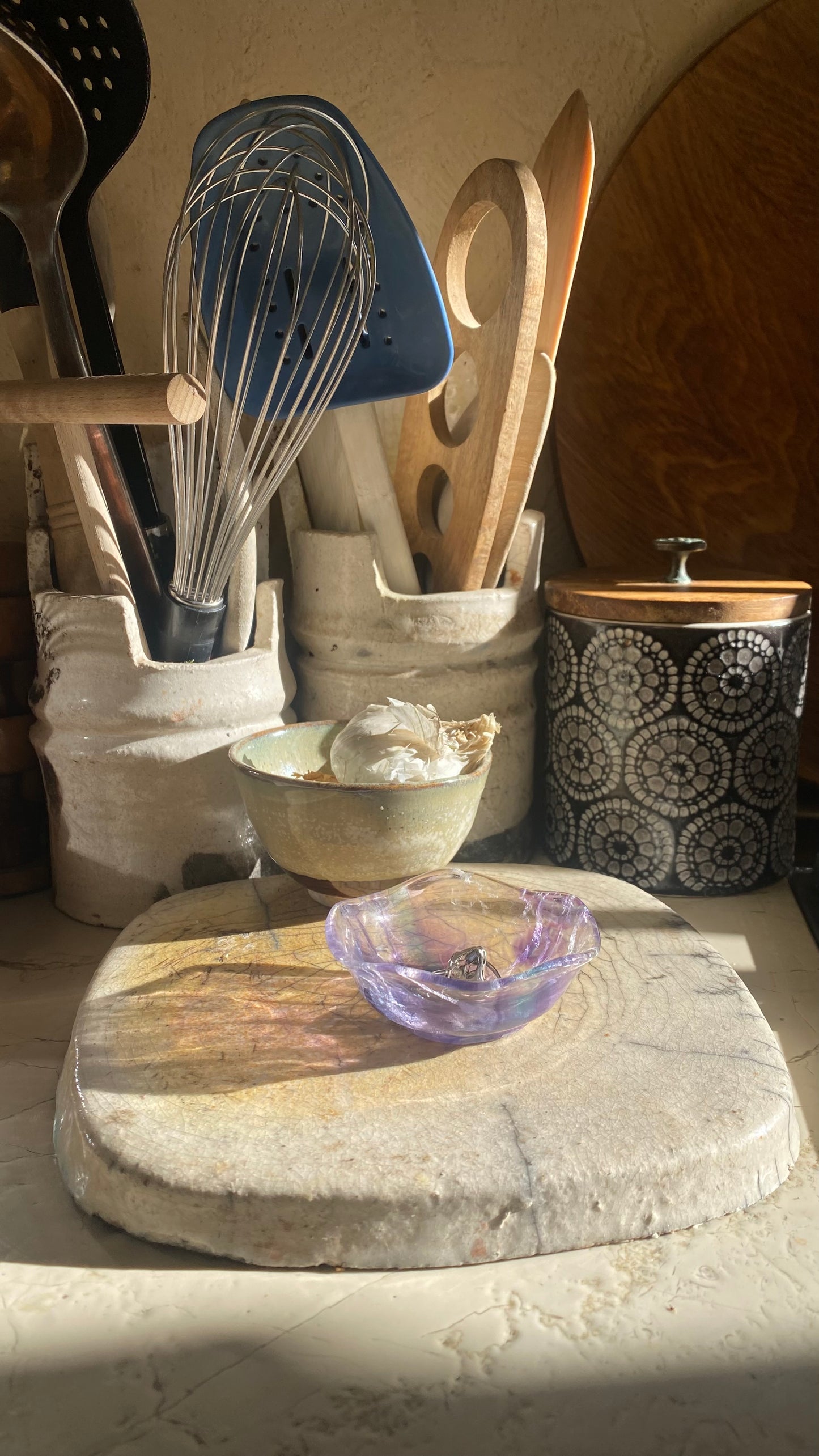 Fluorite Stone Bowl