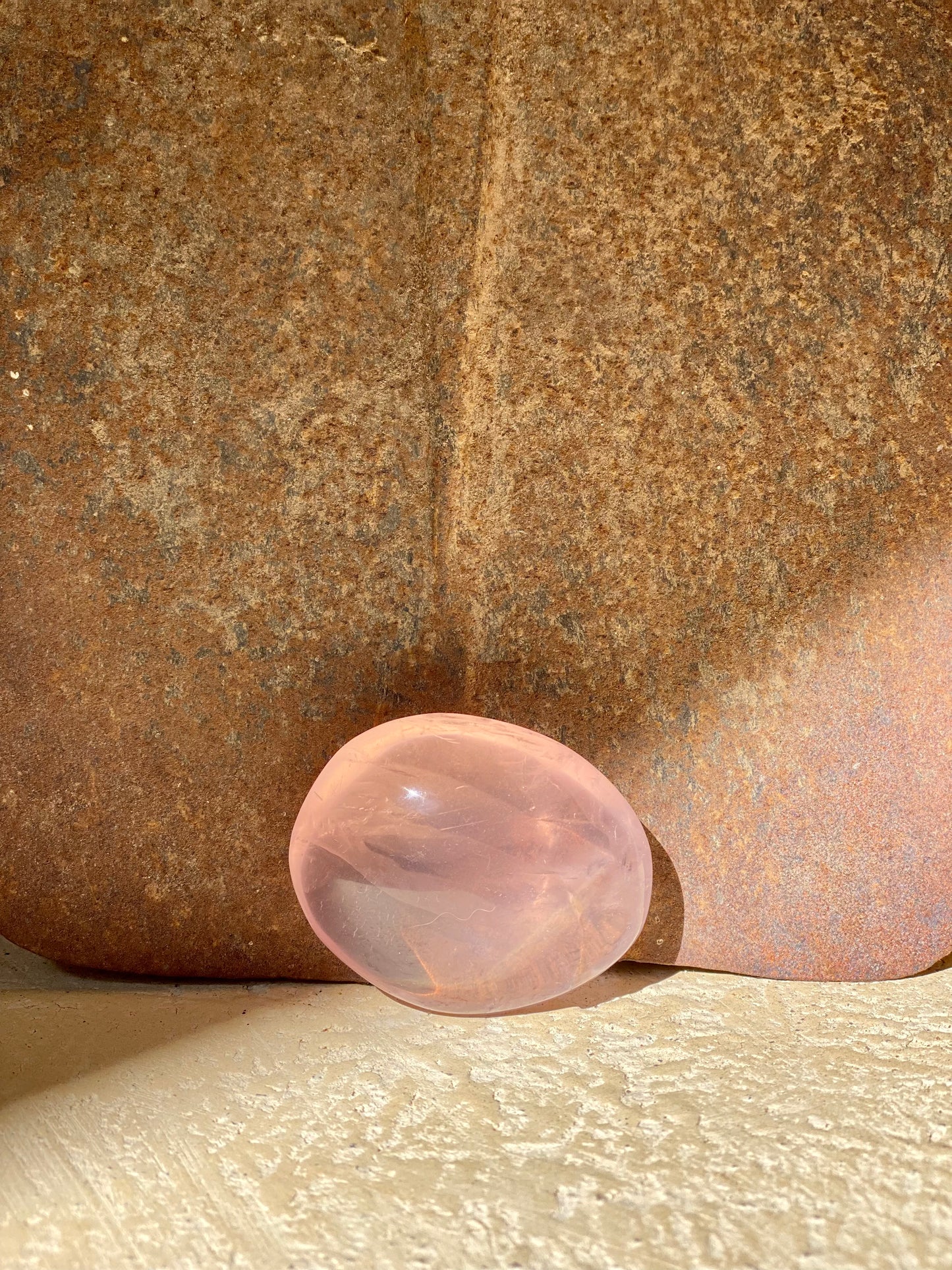 Star Rose Quartz Galet