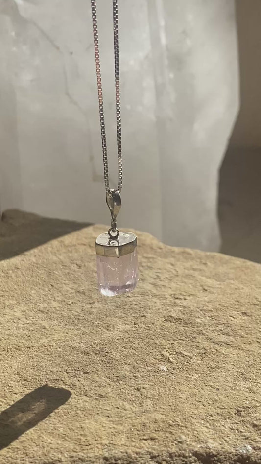 Kunzite Pendant