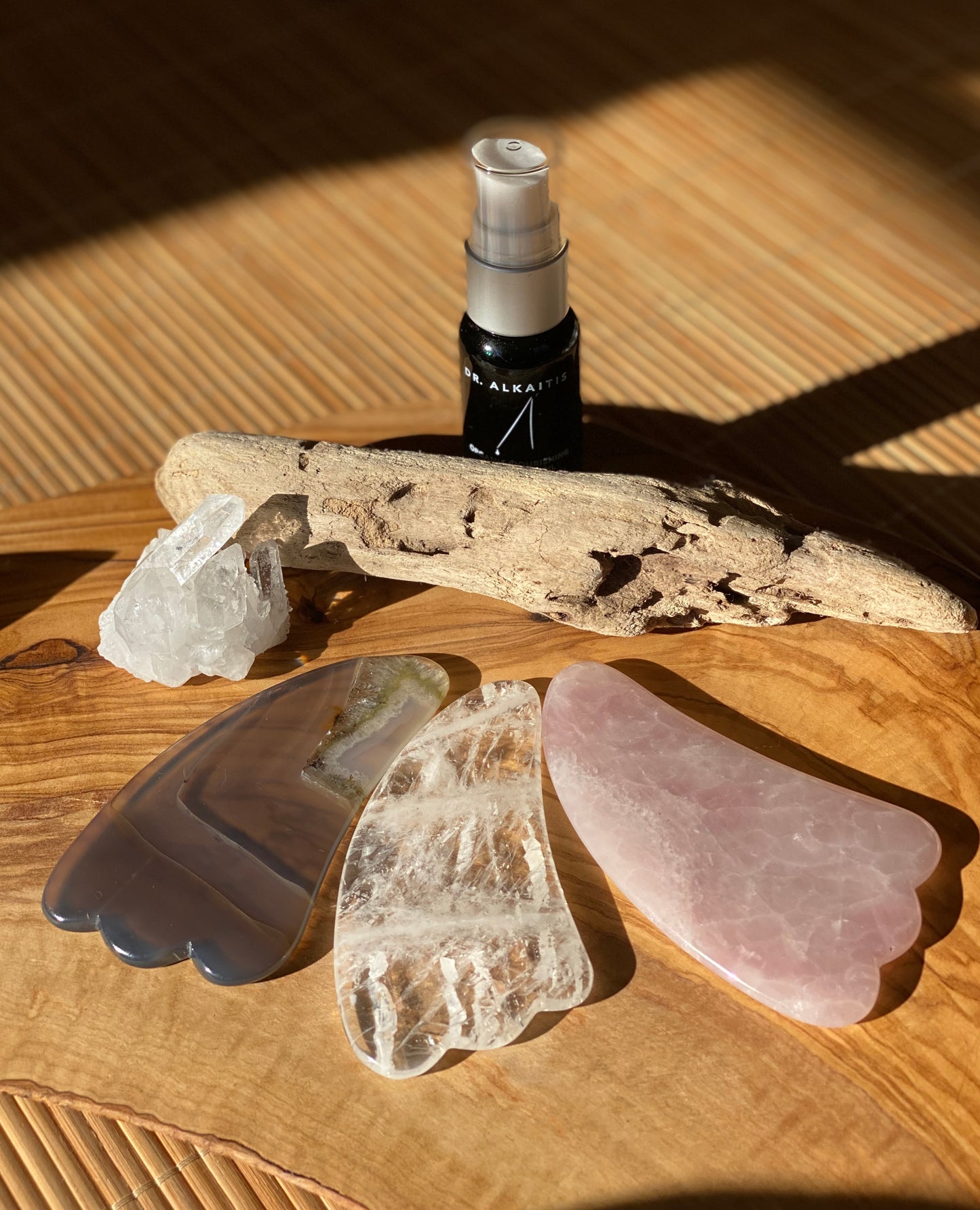 Rose quartz Gua Sha