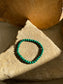 Simple Malachite Beaded Bracelet