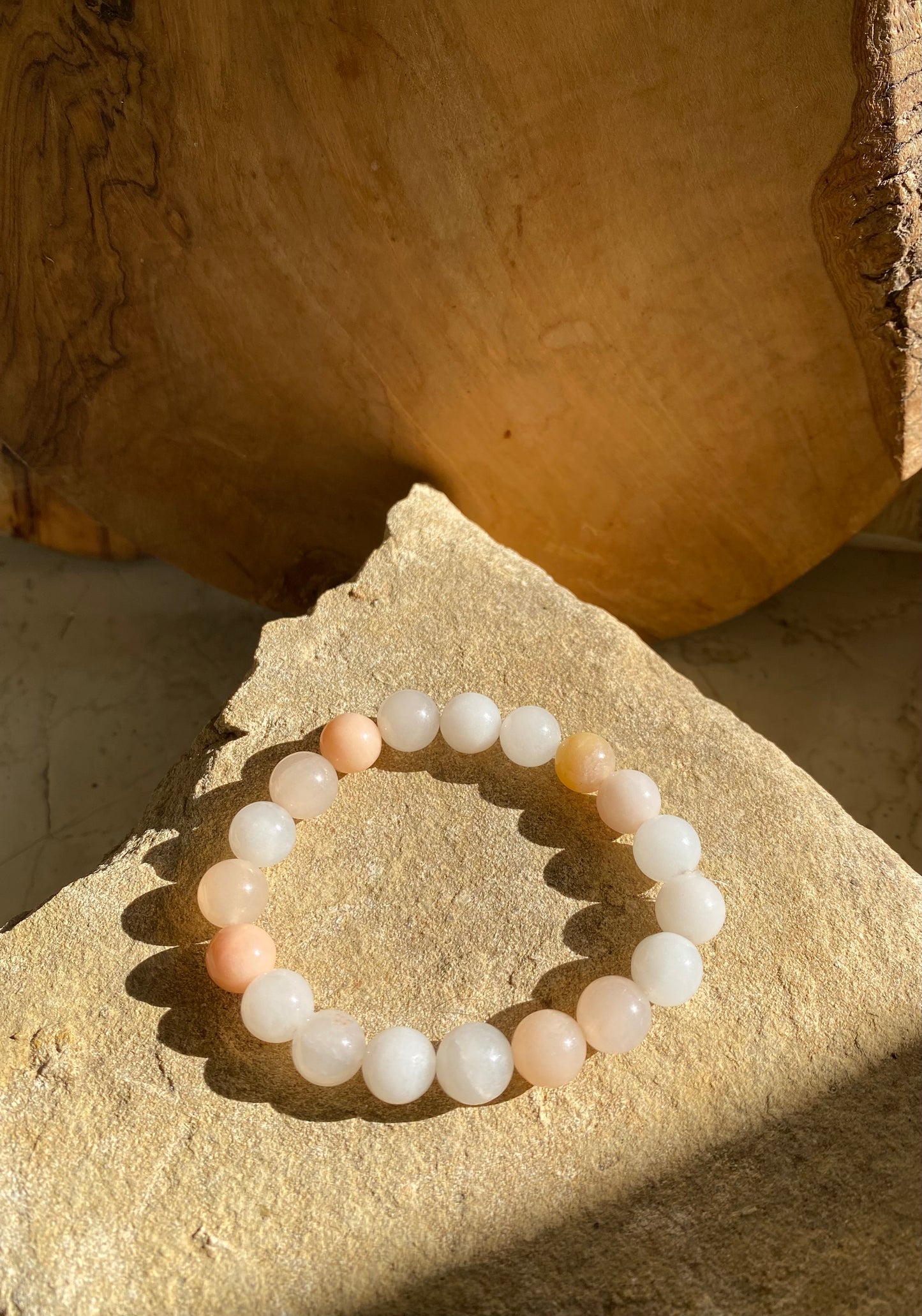 Simple Moonstone Bracelet