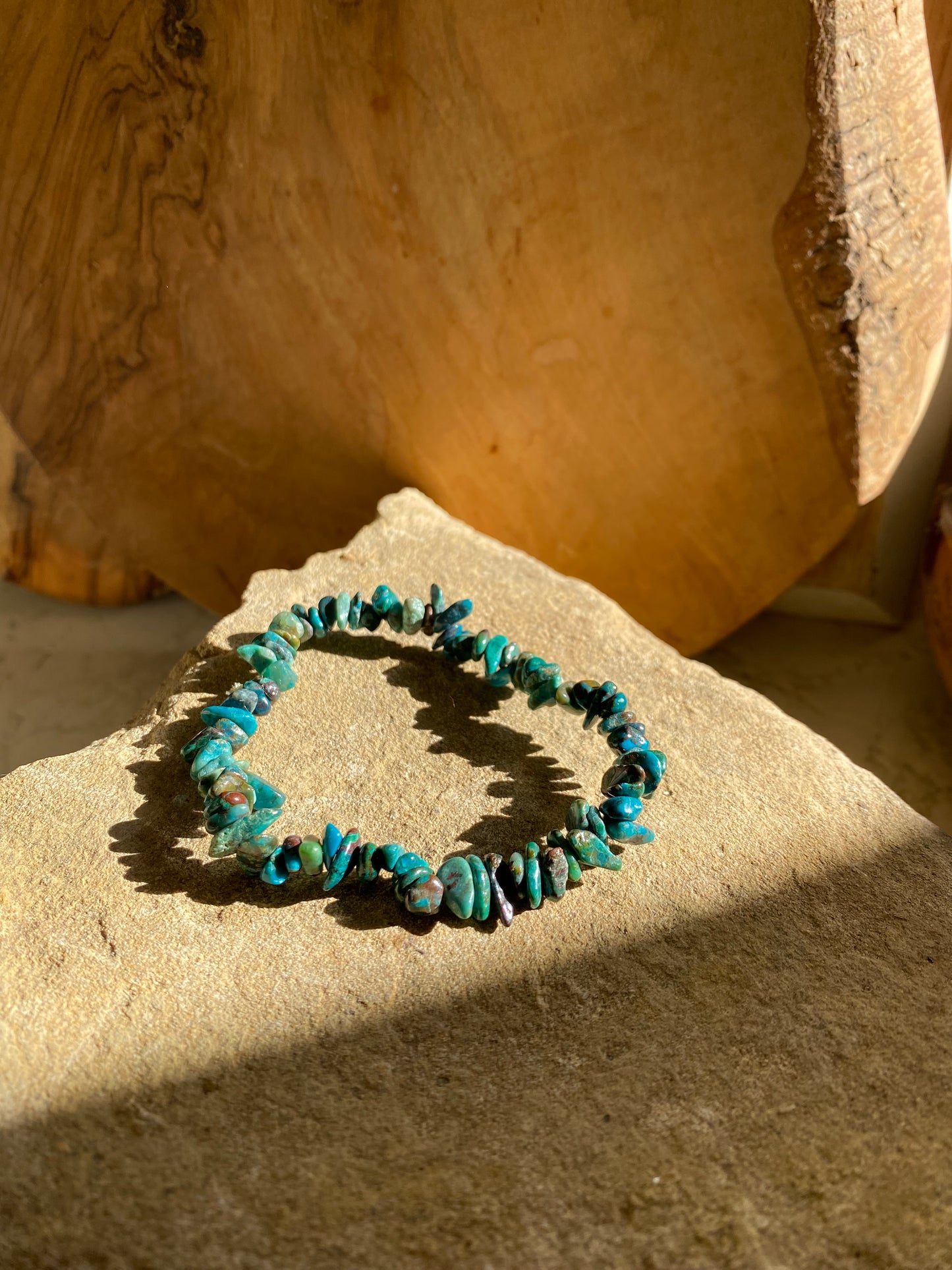 Simple Chrysocolla Bracelet