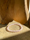 Bracelet simple en quartz rose