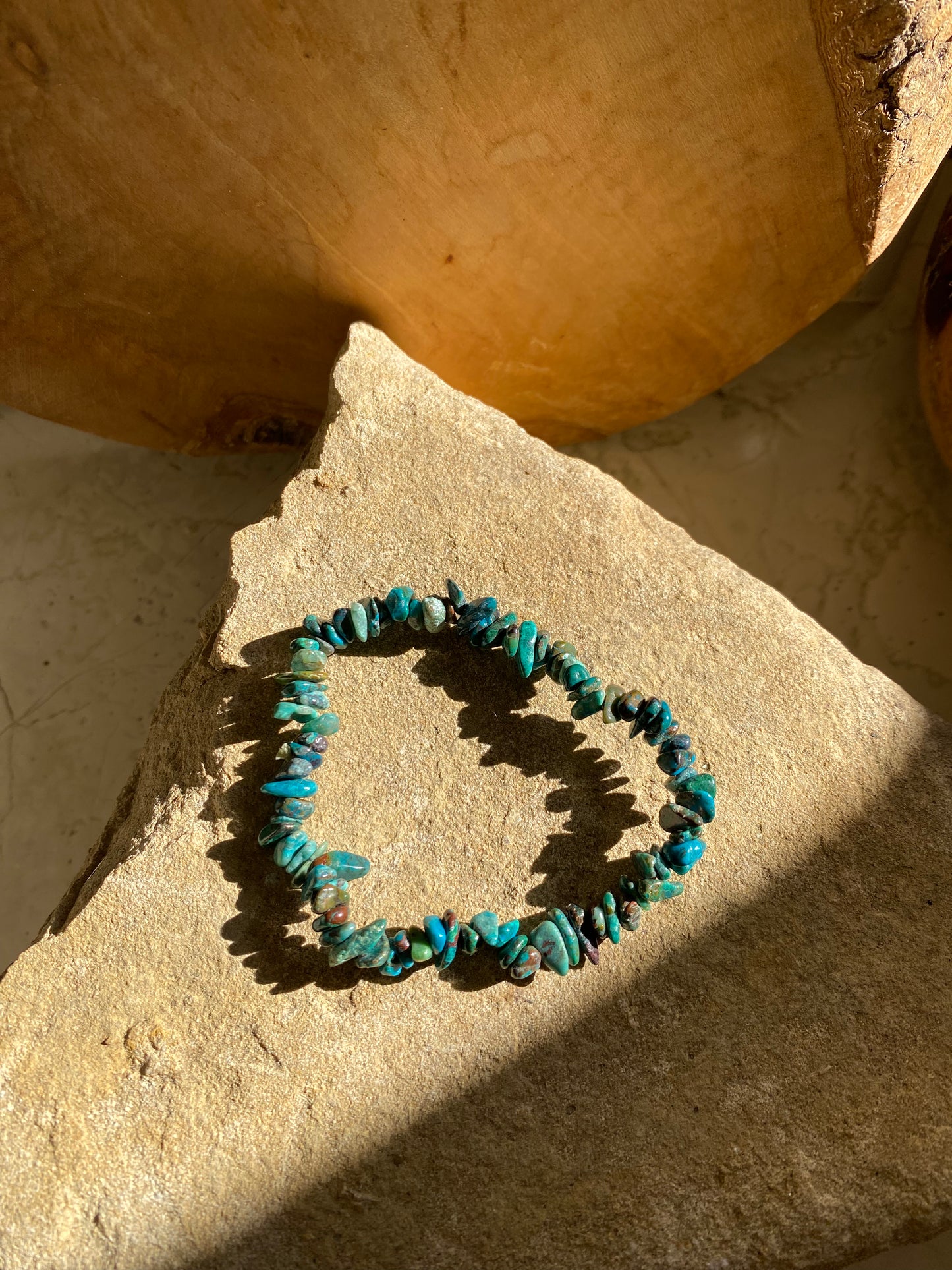 Simple Chrysocolla Bracelet