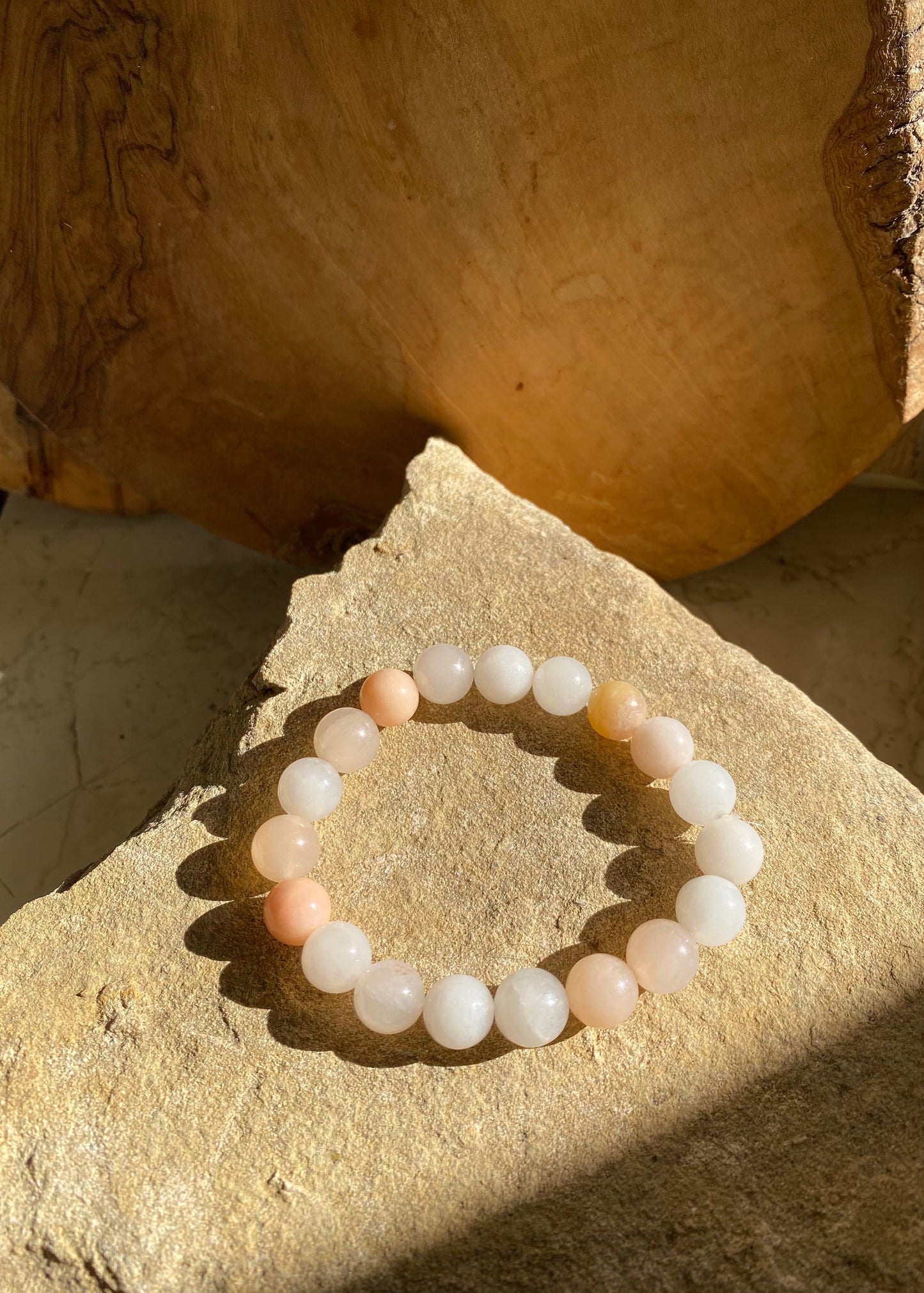 Simple Moonstone Bracelet