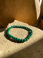 Simple Malachite Beaded Bracelet