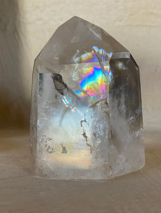 Quartz Crystal Polished Point