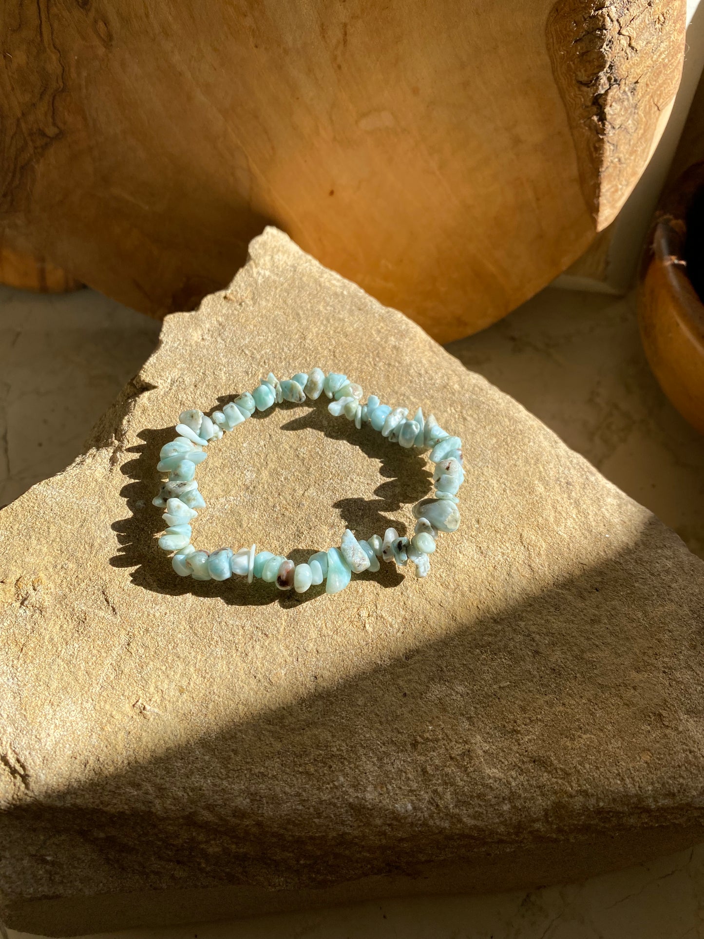 Simple Larimar Bracelet