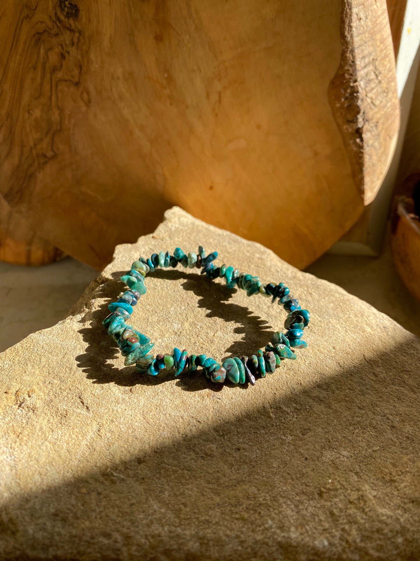 Simple Chrysocolla Bracelet