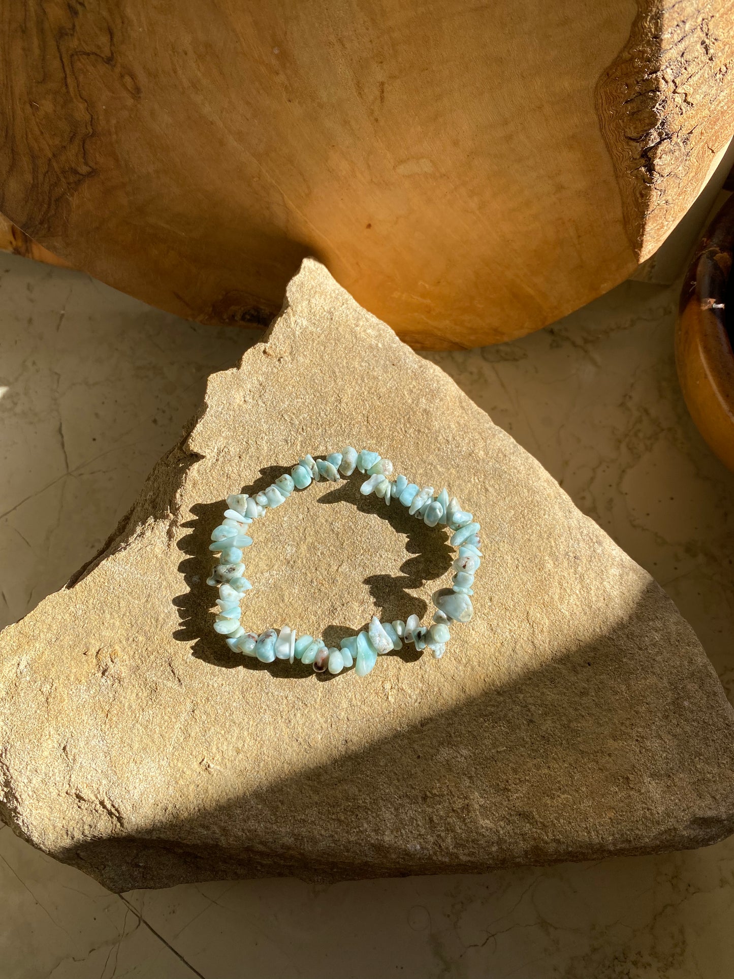 Simple Larimar Bracelet