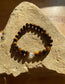 Bracelet Oeil de Tigre et Cristal