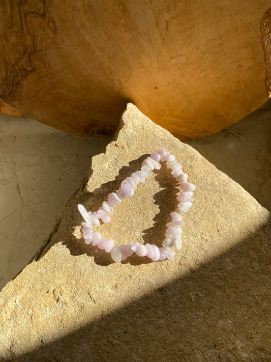 Simple Kunzite Bracelet