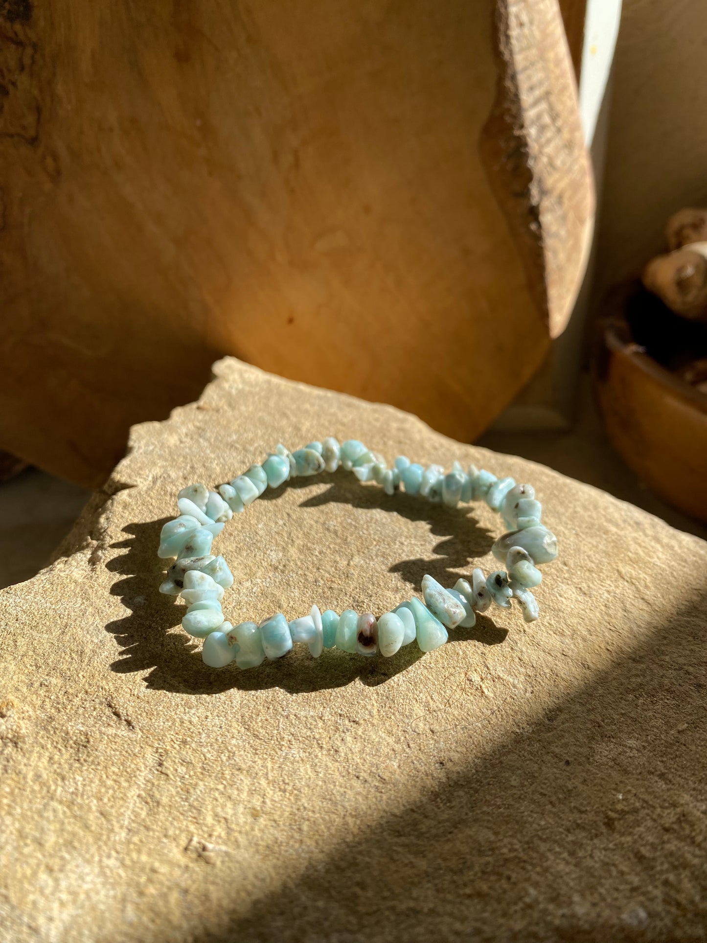 Simple Larimar Bracelet