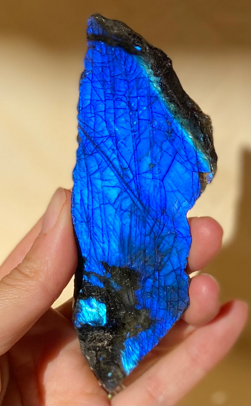 Labradorite bleu tendre